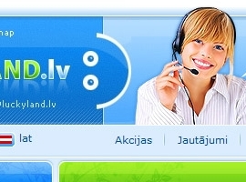 Interneta veikals Luckyland 