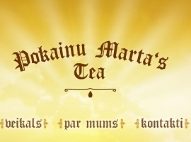 Tējas fabrikas TEA HOUSE mājas lapa 